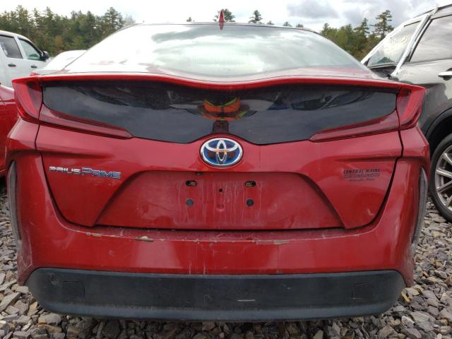 JTDKARFPXJ3089834 - 2018 TOYOTA PRIUS PRIM 红色 照片 6