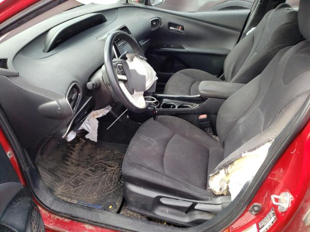 JTDKARFPXJ3089834 - 2018 TOYOTA PRIUS PRIM 红色 照片 7