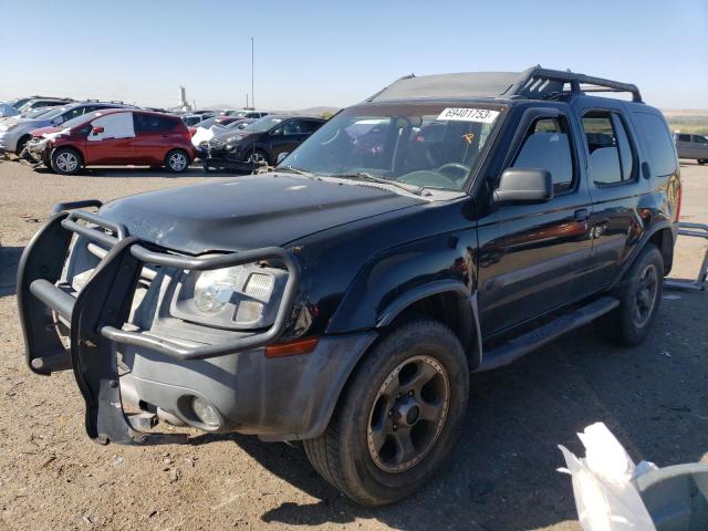 5N1MD28Y82C562995 - 2002 NISSAN XTERRA SE BLACK photo 1