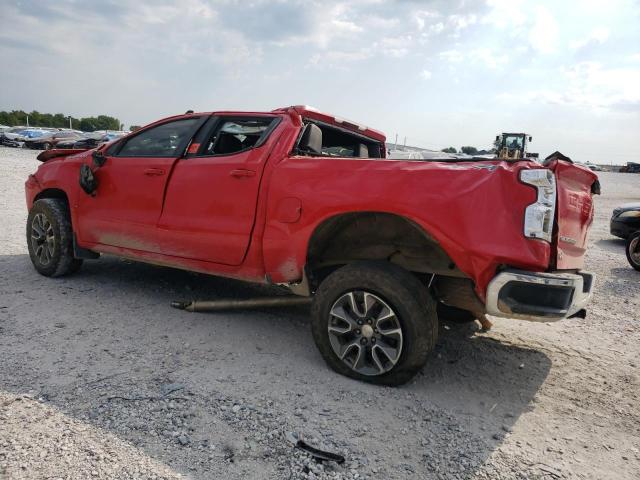 1GCUYDED2LZ140113 - 2020 CHEVROLET SILVERADO K1500 LT RED photo 2