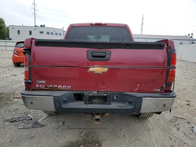 3GCEK133X7G511202 - 2007 CHEVROLET SILVERADO K1500 CREW CAB MAROON photo 6