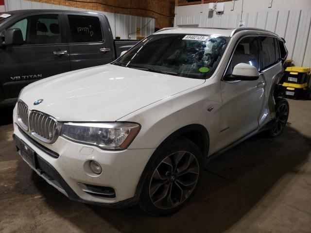 5UXWY3C51G0N87006 - 2016 BMW X3 XDRIVE28D WHITE photo 1