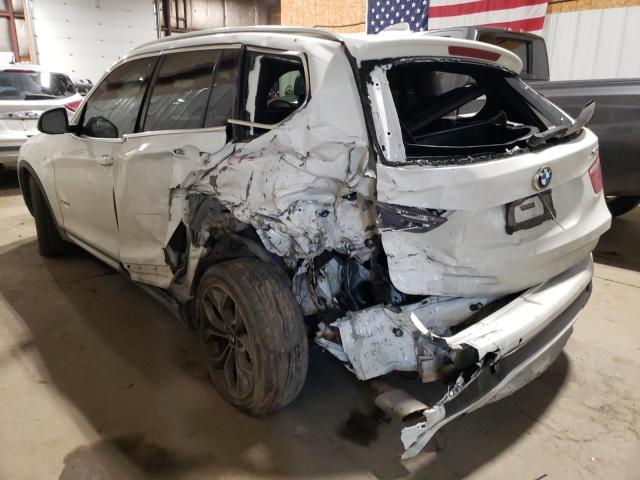 5UXWY3C51G0N87006 - 2016 BMW X3 XDRIVE28D Ağ foto 2