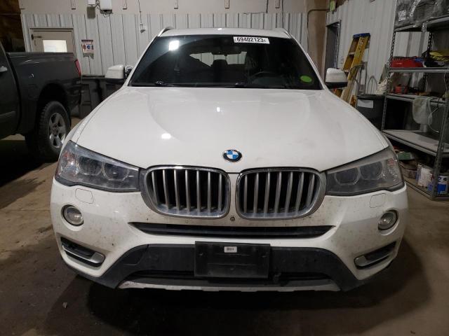 5UXWY3C51G0N87006 - 2016 BMW X3 XDRIVE28D WHITE photo 5
