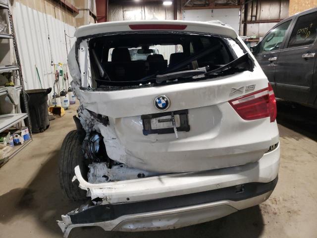 5UXWY3C51G0N87006 - 2016 BMW X3 XDRIVE28D WHITE photo 6