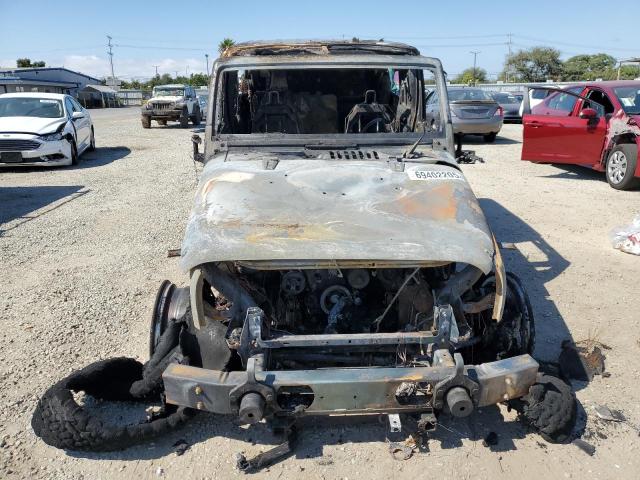 1C4BJWDG2EL298816 - 2014 JEEP WRANGLER U SPORT ORANGE photo 5