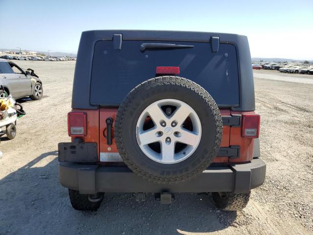 1C4BJWDG2EL298816 - 2014 JEEP WRANGLER U SPORT ORANGE photo 6