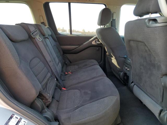 5N1AR18UX6C607128 - 2006 NISSAN PATHFINDER LE ვერცხლისფერი ფოტო 11