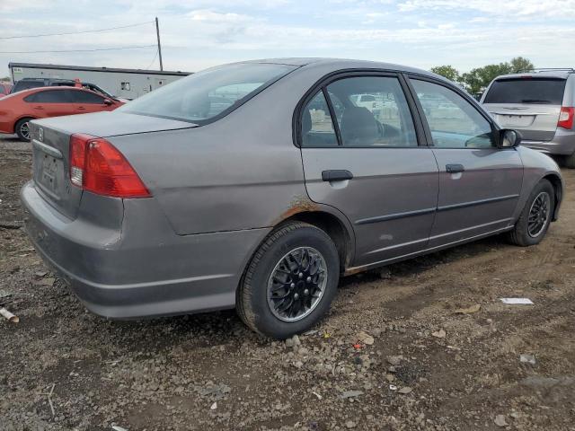 2HGES16385H568248 - 2005 HONDA CIVIC DX VP GRAY photo 3