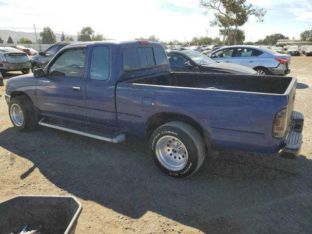 4TAVL52N0TZ141472 - 1996 TOYOTA TACOMA XTRACAB BLUE photo 2