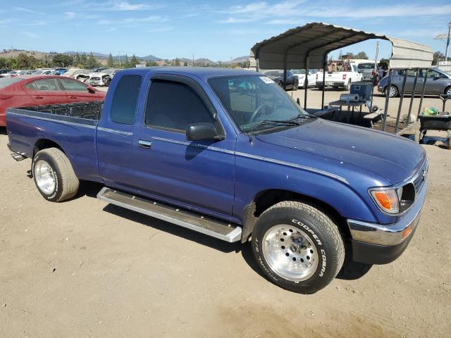 4TAVL52N0TZ141472 - 1996 TOYOTA TACOMA XTRACAB BLUE photo 4