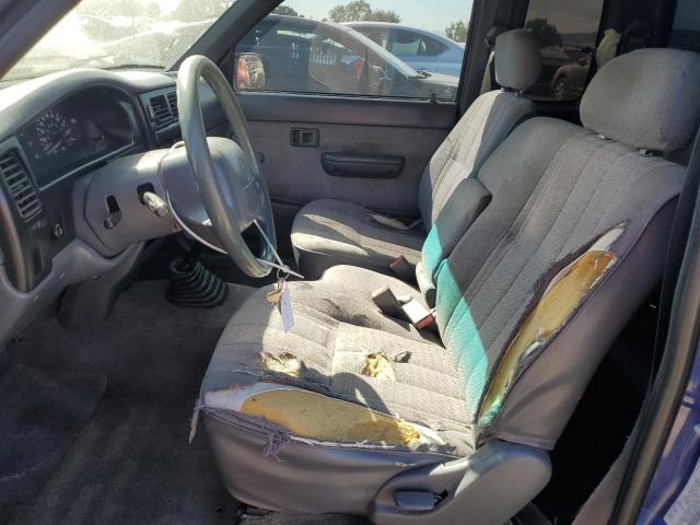 4TAVL52N0TZ141472 - 1996 TOYOTA TACOMA XTRACAB BLUE photo 7
