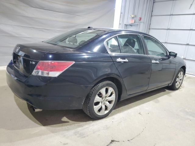 1HGCP36868A078491 - 2008 HONDA ACCORD EXL BLACK photo 3