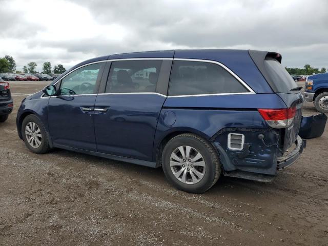 5FNRL5H47GB508724 - 2016 HONDA ODYSSEY EX BLUE photo 2