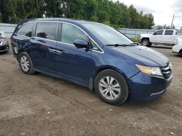 5FNRL5H47GB508724 - 2016 HONDA ODYSSEY EX BLUE photo 4