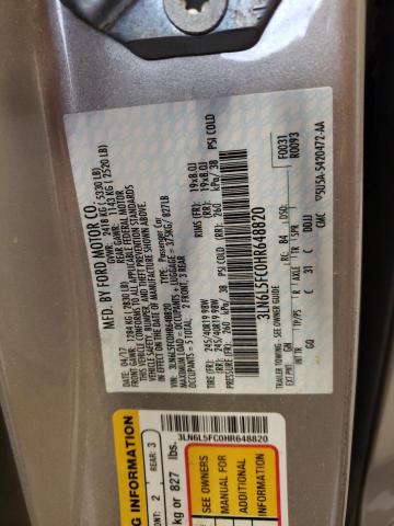 3LN6L5FC0HR648820 - 2017 LINCOLN MKZ RESERVE Qəhvəyi foto 12