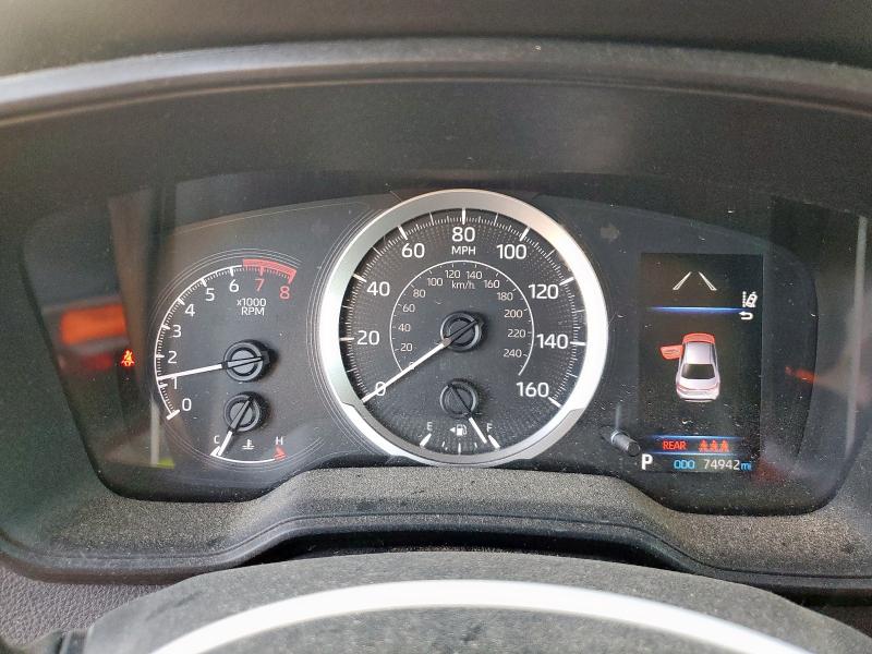 5YFEPMAE1MP189160 - 2021 TOYOTA COROLLA LE SILVER photo 9