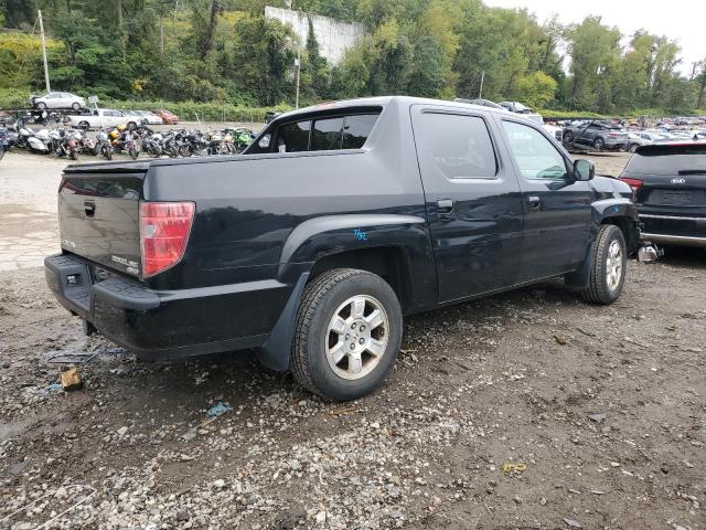 5FPYK1F42BB455103 - 2011 HONDA RIDGELINE RTS BLACK photo 3