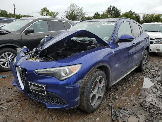 ZASPAKBN8N7D40177 - 2022 ALFA ROMEO STELVIO TI BLUE photo 1