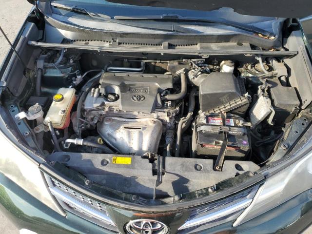 2T3BFREV8DW089334 - 2013 TOYOTA RAV4 LE GREEN photo 12
