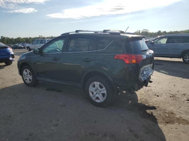 2T3BFREV8DW089334 - 2013 TOYOTA RAV4 LE GREEN photo 2