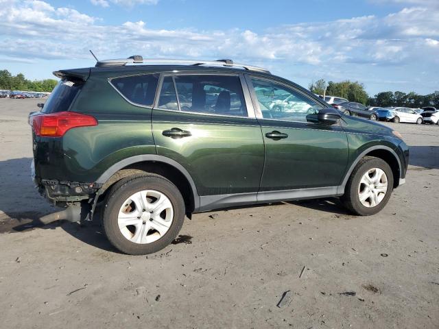 2T3BFREV8DW089334 - 2013 TOYOTA RAV4 LE GREEN photo 3