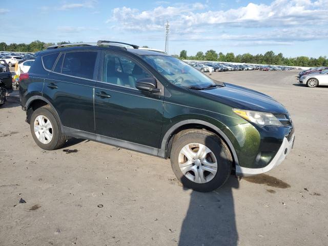 2T3BFREV8DW089334 - 2013 TOYOTA RAV4 LE GREEN photo 4