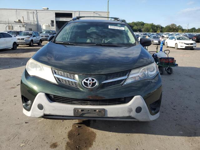 2T3BFREV8DW089334 - 2013 TOYOTA RAV4 LE GREEN photo 5