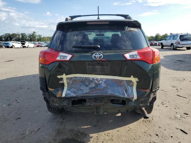 2T3BFREV8DW089334 - 2013 TOYOTA RAV4 LE GREEN photo 6