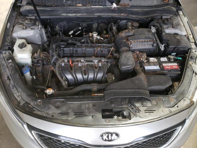 5XXGN4A78FG398097 - 2015 KIA OPTIMA EX GRAY photo 11