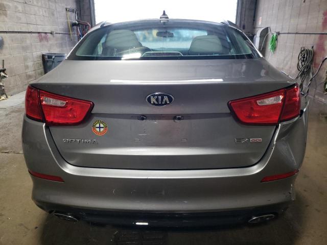 5XXGN4A78FG398097 - 2015 KIA OPTIMA EX GRAY photo 6