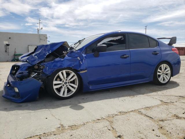 JF1VA1J61F8814878 - 2015 SUBARU WRX LIMITED BLUE photo 1