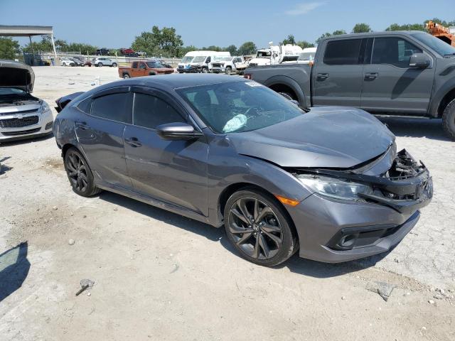 19XFC2F80KE033472 - 2019 HONDA CIVIC SPORT CHARCOAL photo 4