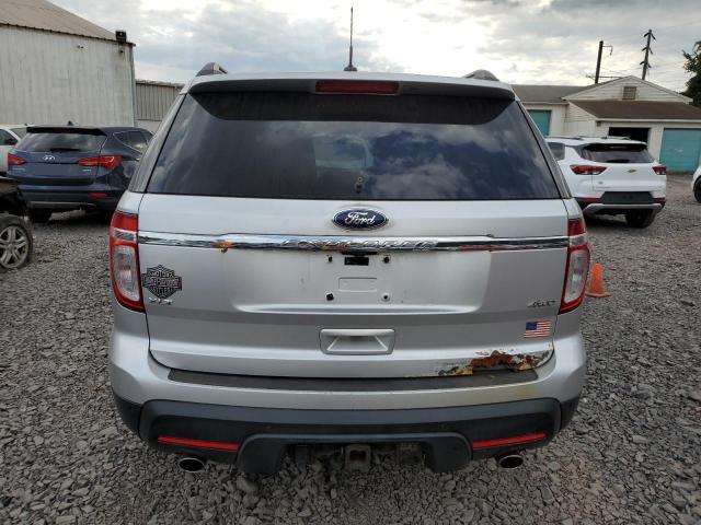 1FMHK8D84BGA89377 - 2011 FORD EXPLORER XLT SILVER photo 6