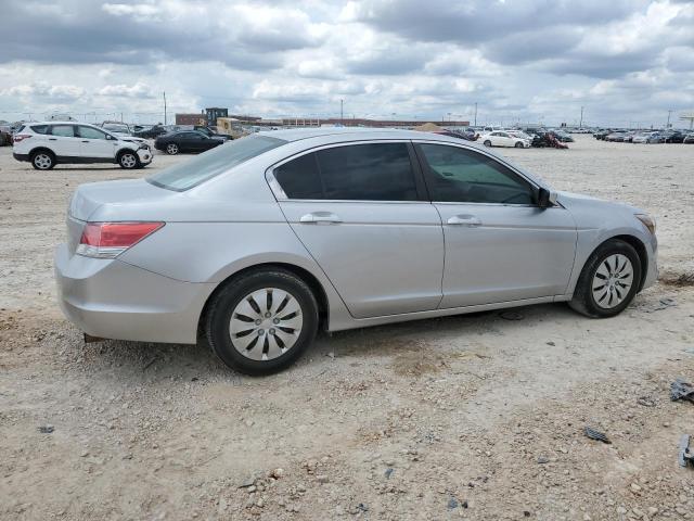 1HGCP2F34AA049186 - 2010 HONDA ACCORD LX SILVER photo 3