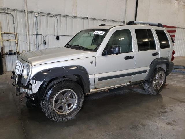 1J4GL38KX5W704489 - 2005 JEEP LIBERTY RENEGADE 银色 照片 1