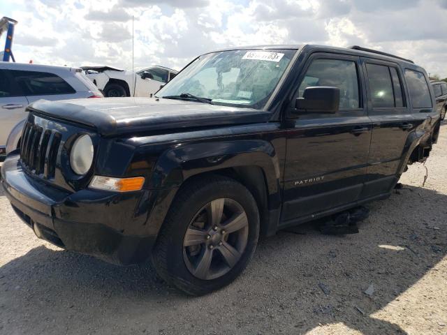 1C4NJPFAXED681862 - 2014 JEEP PATRIOT LATITUDE BLACK photo 1