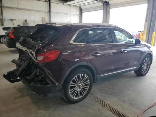 2LMPJ8LRXJBL11214 - 2018 LINCOLN MKX RESERVE Շագանակագույն լուսանկար 3