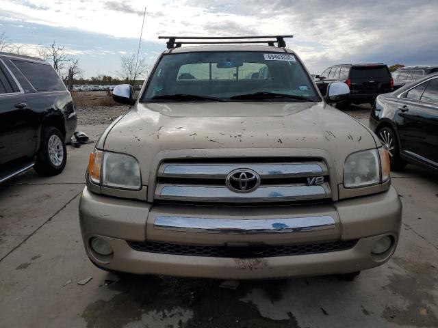 5TBBT44124S454501 - 2004 TOYOTA TUNDRA ACCESS CAB SR5 BEIGE photo 5