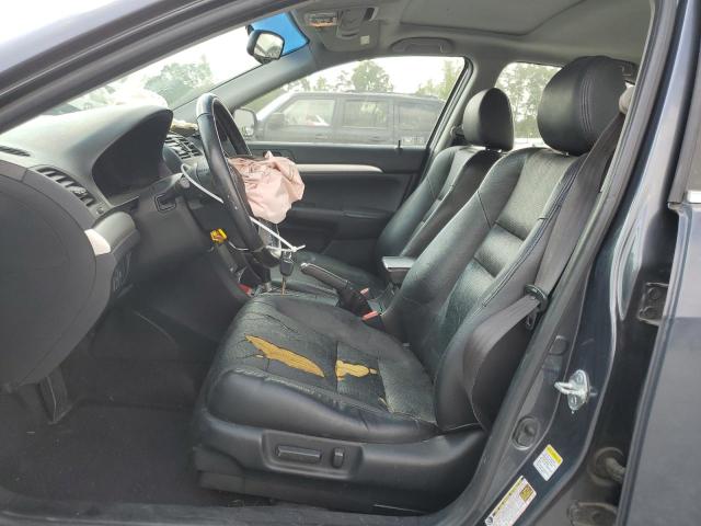 JH4CL96885C027344 - 2005 ACURA TSX BLUE photo 7