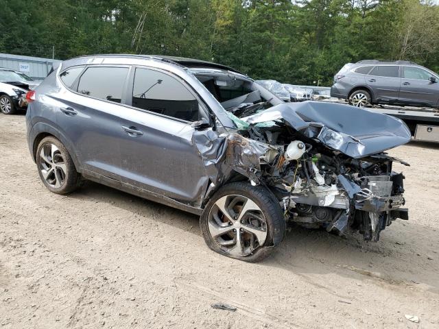 KM8J3CA23JU689101 - 2018 HYUNDAI TUCSON VALUE GRAY photo 4