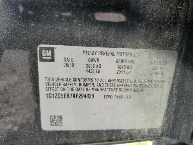 1G1ZC5EB7AF294428 - 2010 CHEVROLET MALIBU 1LT 黑色 照片 13