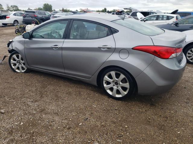 KMHDH4AE6CU336322 - 2012 HYUNDAI ELANTRA GLS GRAY photo 2