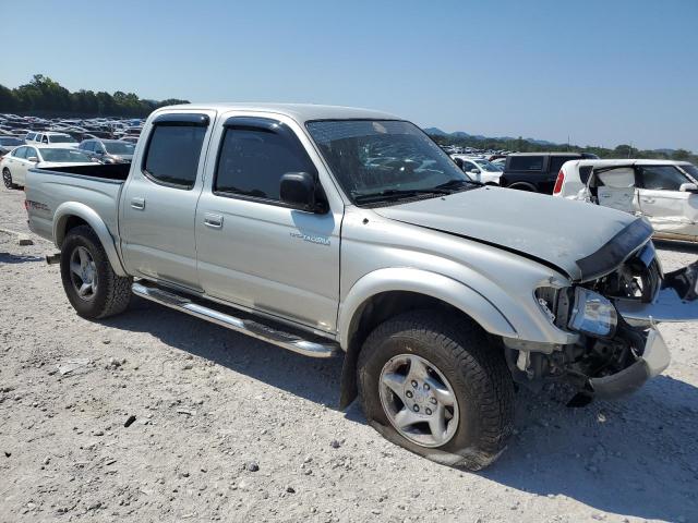 5TEHN72N63Z229129 - 2003 TOYOTA TACOMA DOUBLE CAB SILVER photo 4