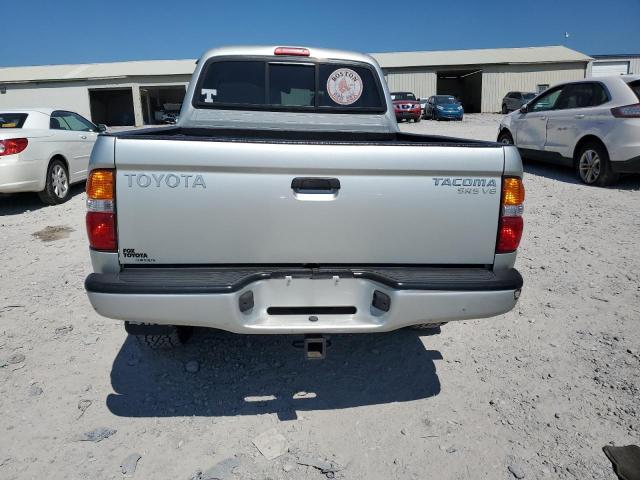 5TEHN72N63Z229129 - 2003 TOYOTA TACOMA DOUBLE CAB SILVER photo 6