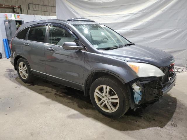 5J6RE4H71AL007275 - 2010 HONDA CR-V EXL GRAY photo 4