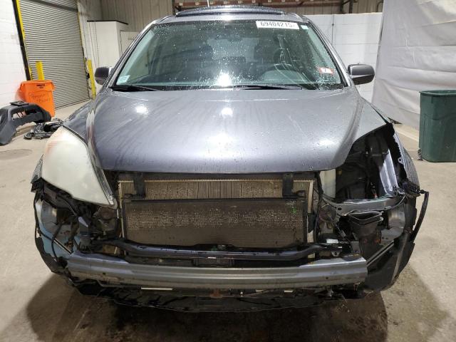 5J6RE4H71AL007275 - 2010 HONDA CR-V EXL GRAY photo 5