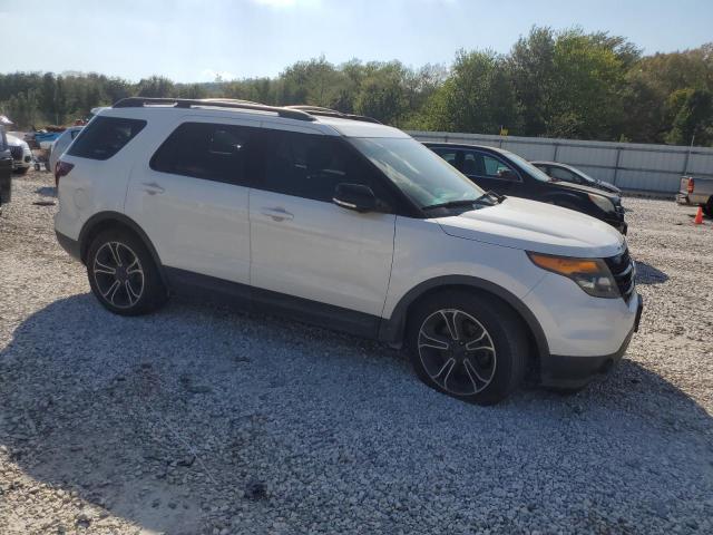 1FM5K8GT6FGA09134 - 2015 FORD EXPLORER SPORT WHITE photo 4