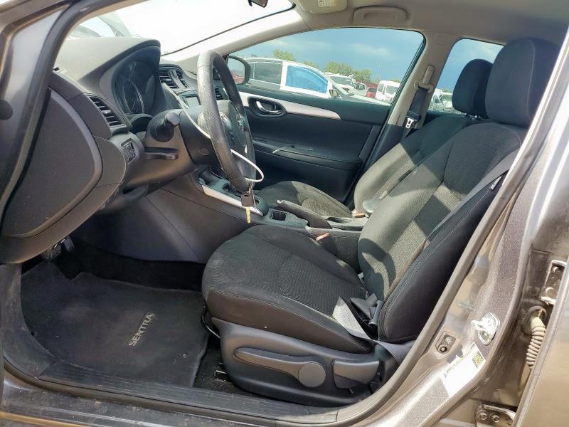 3N1AB7AP1KY369299 - 2019 NISSAN SENTRA S 灰色 照片 7