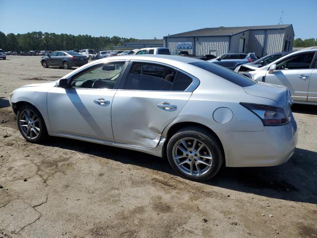 1N4AA5AP0DC823063 - 2013 NISSAN MAXIMA S SILVER photo 2